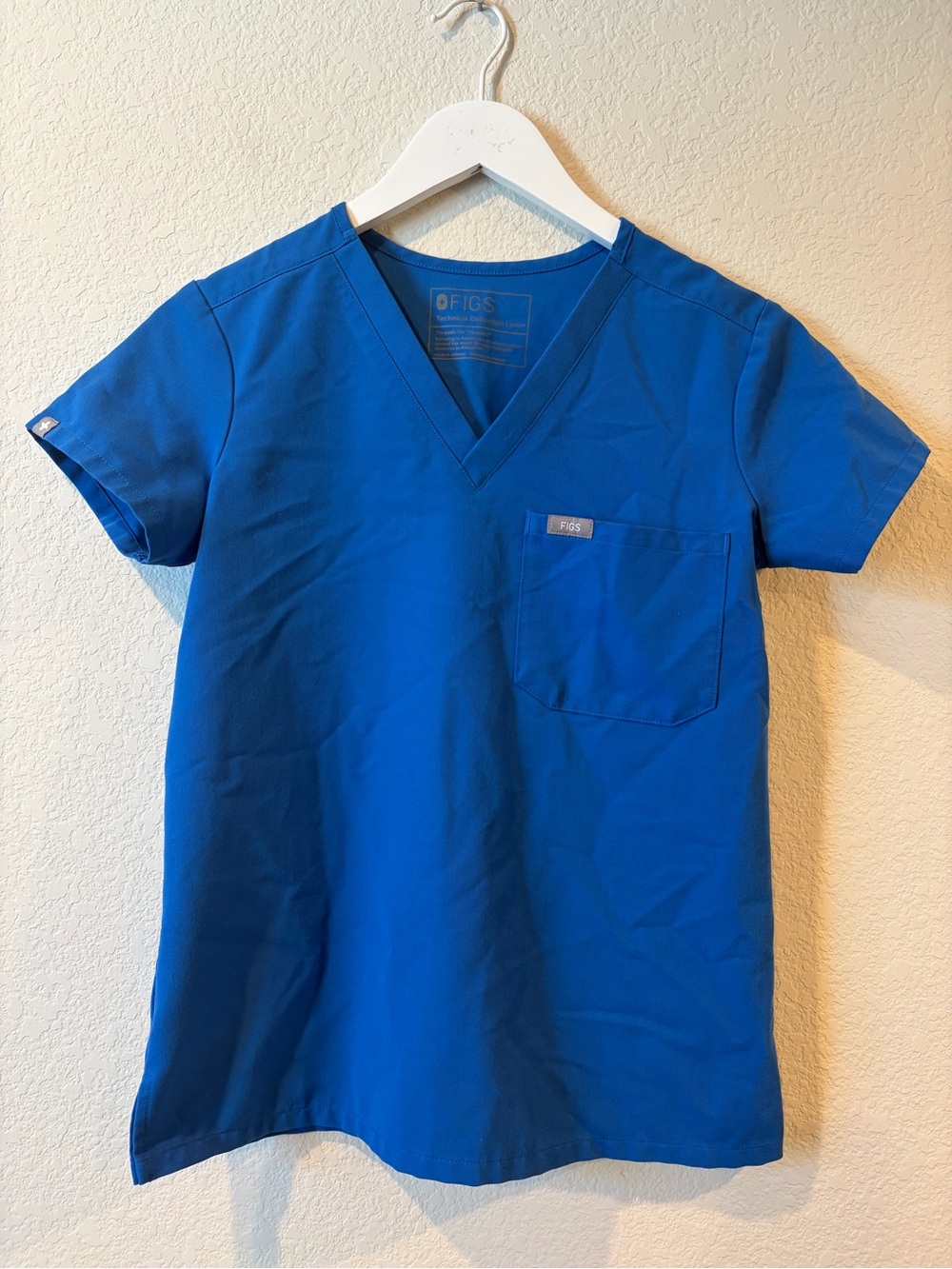 Figs Women’s Royal Blue Catarina Scrub Top - XXS-P